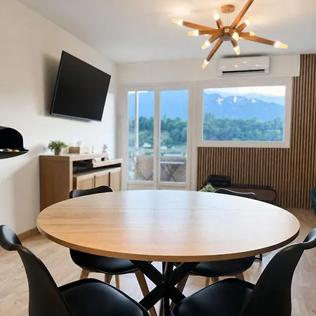 Aix-les-bains, 64m2 Clim, Balcon, 2 Min Gare *